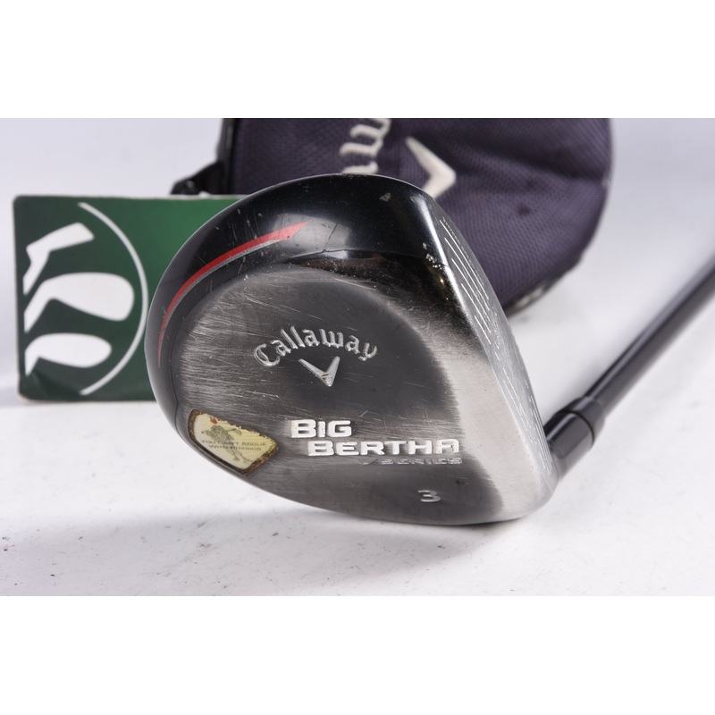 Callaway Big Bertha V-Series #3 Wood / 15.5 Degree / Regular Flex Bassara E52