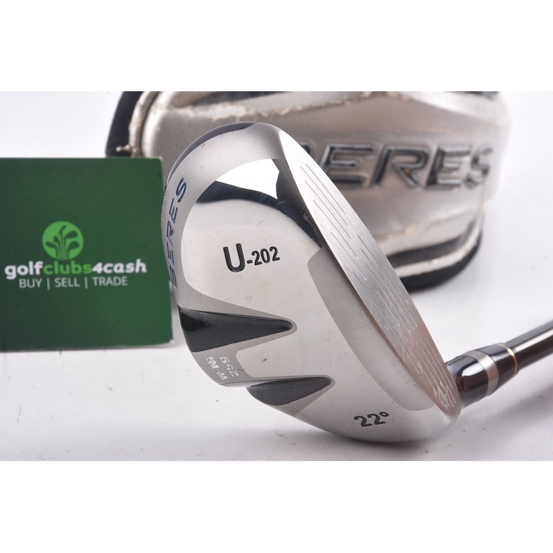 Honma Beres #4 Hybrid / 22 Degree / Stiff Flex Honma ARMRQ UD49 Shaft