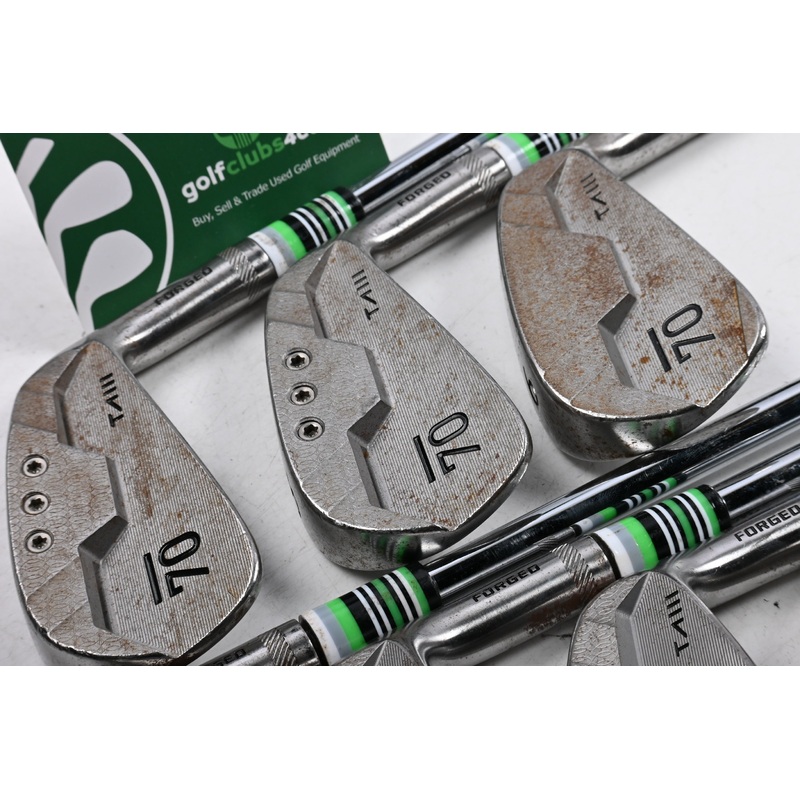 Sub 70 TAIII Irons / 4-PW / Stiff Flex KBS Tour-V Shafts