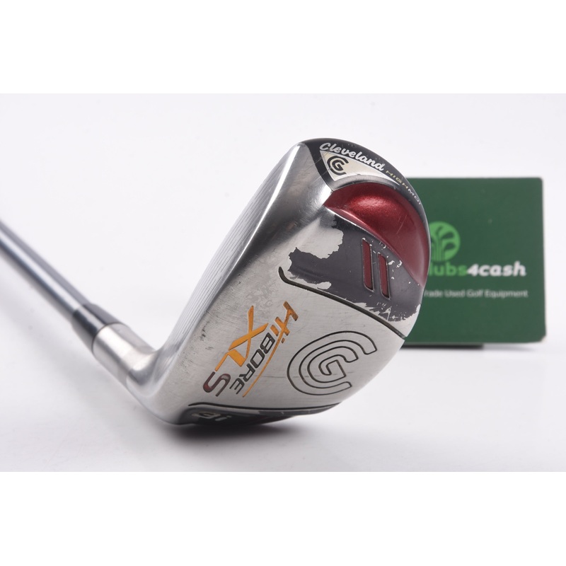 Left-Hand Cleveland HiBore XLS #3 Hybrid / 22 Degree / Regular Flex Fujikura