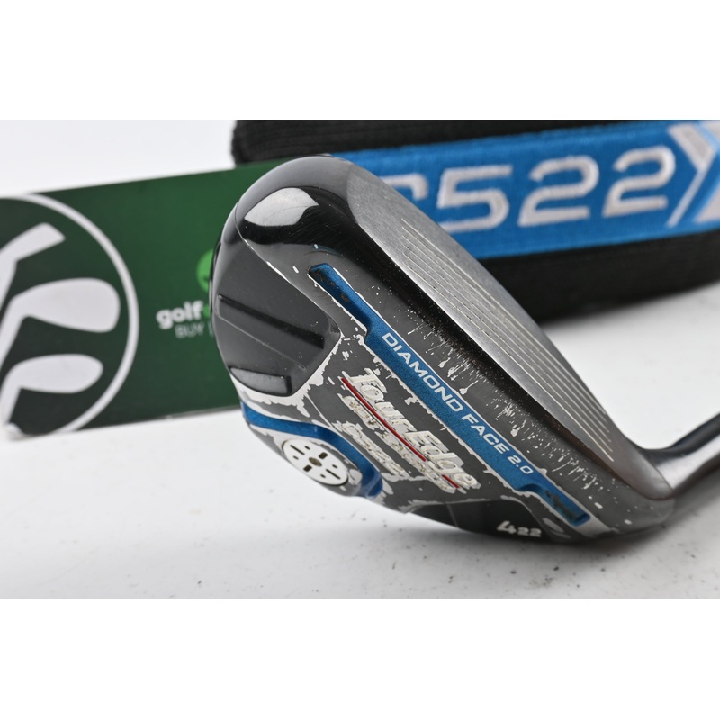 Tour Edge E521 #4 Hybrid / 22 Degree / Stiff Flex Fubuki HL 60 Shaft