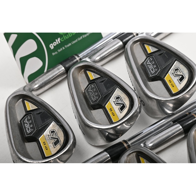 Adams Idea Tech V3 Irons / 6-PW+SW / Regular Flex Steel Shafts