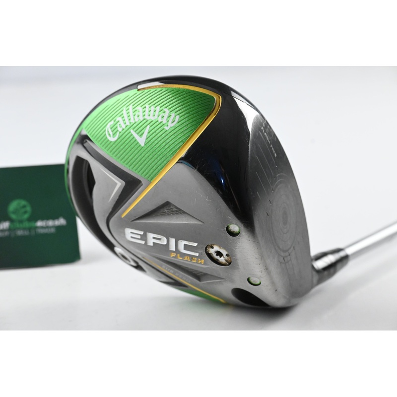 Callaway Epic Flash Sub Zero Driver / 9 Degree / Regular Flex Evenflow Green 55