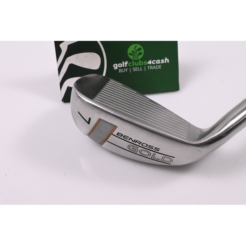 Benross Gold 2019 #7 Iron / Senior Flex Fujikura Vista Pro 50 Shaft