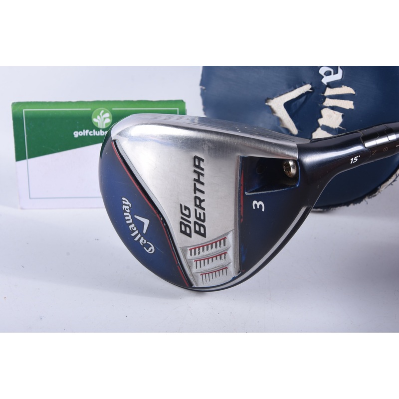 Callaway Big Bertha 2014 #3 Wood / 15 Degree / Stiff Flex Mitsubishi Fubuki 65
