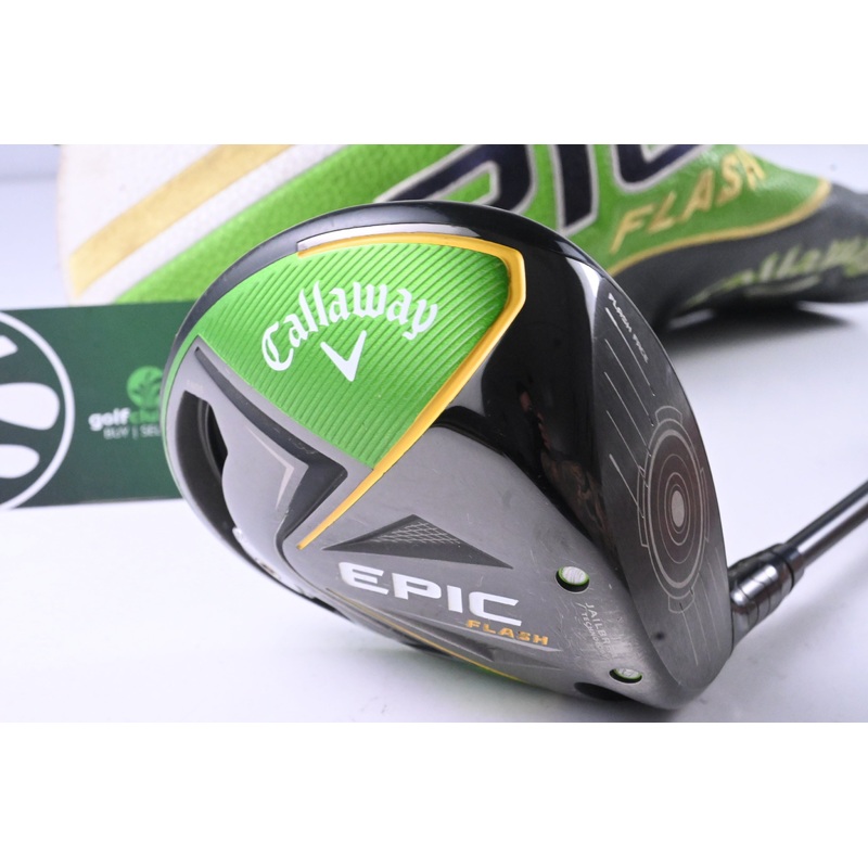 Callaway Epic Flash Driver / 9 Degree / Stiff Flex Aldila Rogue White 60