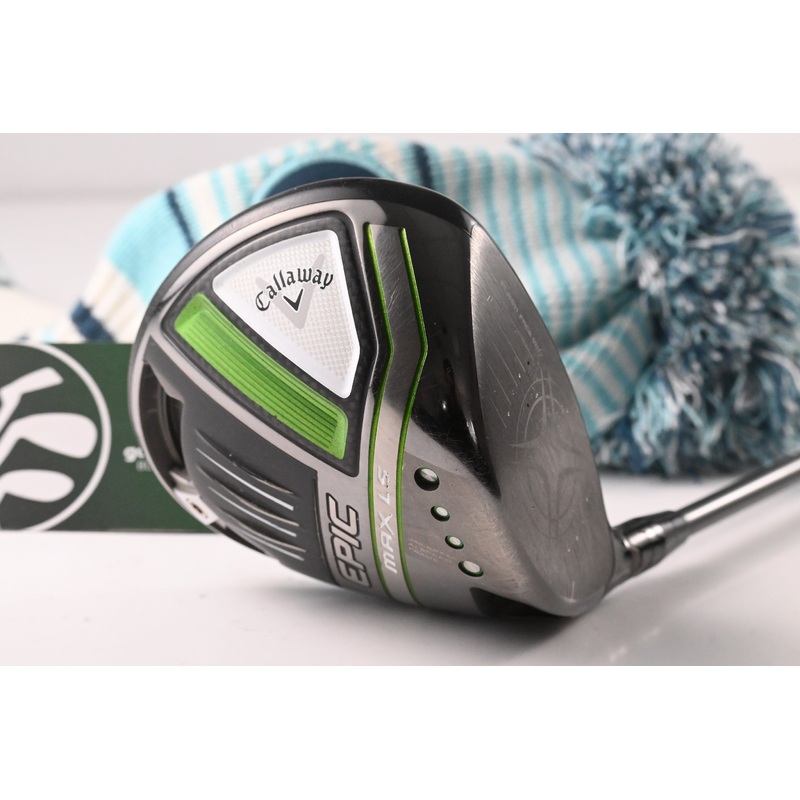 Callaway Epic Max LS Driver / 9 Degree / Regular Flex HZRDUS Smoke iM10 Green 50