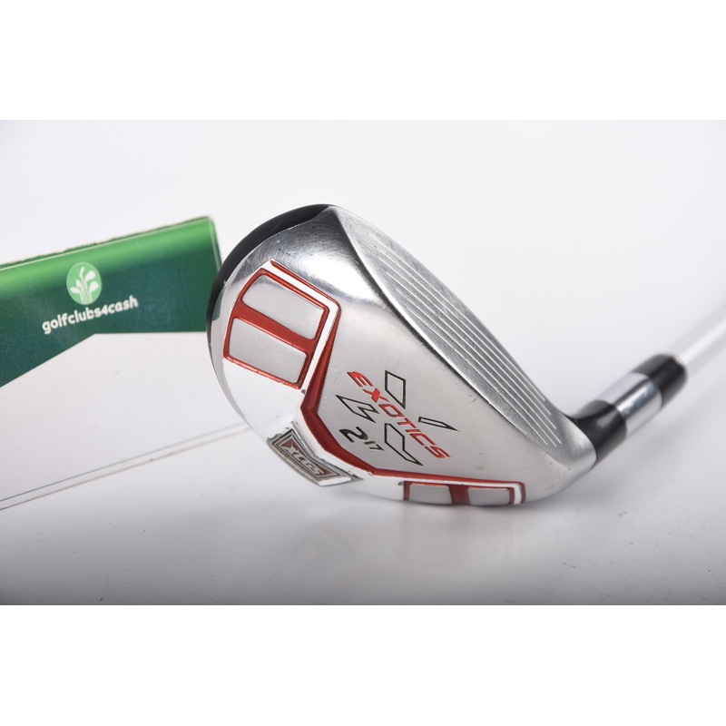 Tour Edge Exotics XCG 5 #2 Hybrid / 17 Degree / Stiff Flex Fujikura Blur Exotics