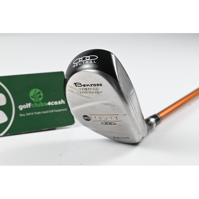 Benross 3G Escape #2 Hybrid / 17 Degree / Stiff Flex Aldila NVS Orange 75 Shaft