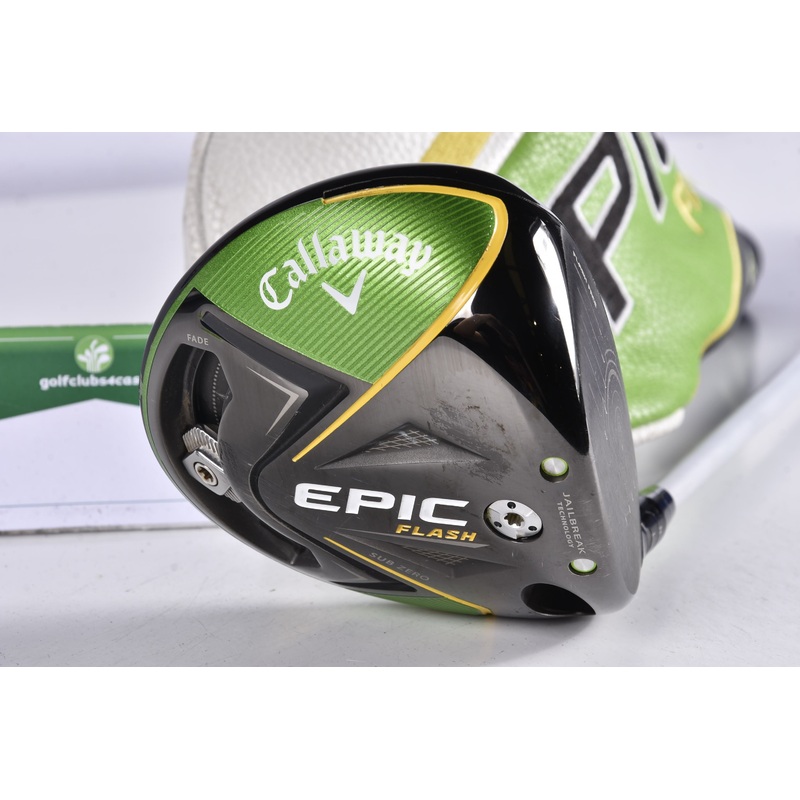 Callaway Epic Flash Sub Zero Driver / 9 Degree / Stiff Flex Evenflow T1100 Shaft