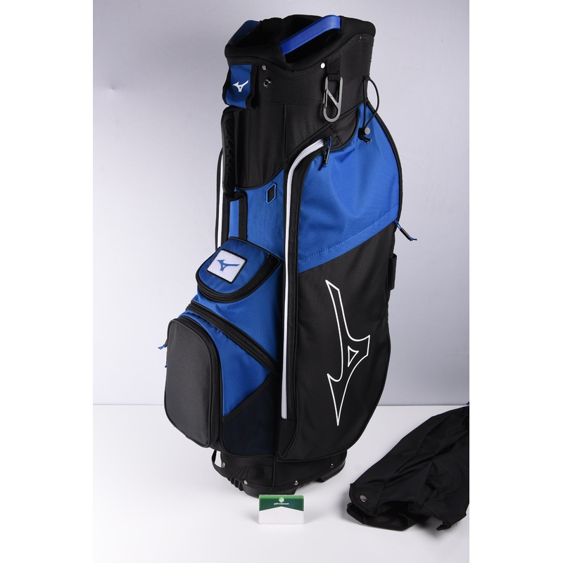 Mizuno Lightweight Cart Bag 7-Way Divider / Blue, Black