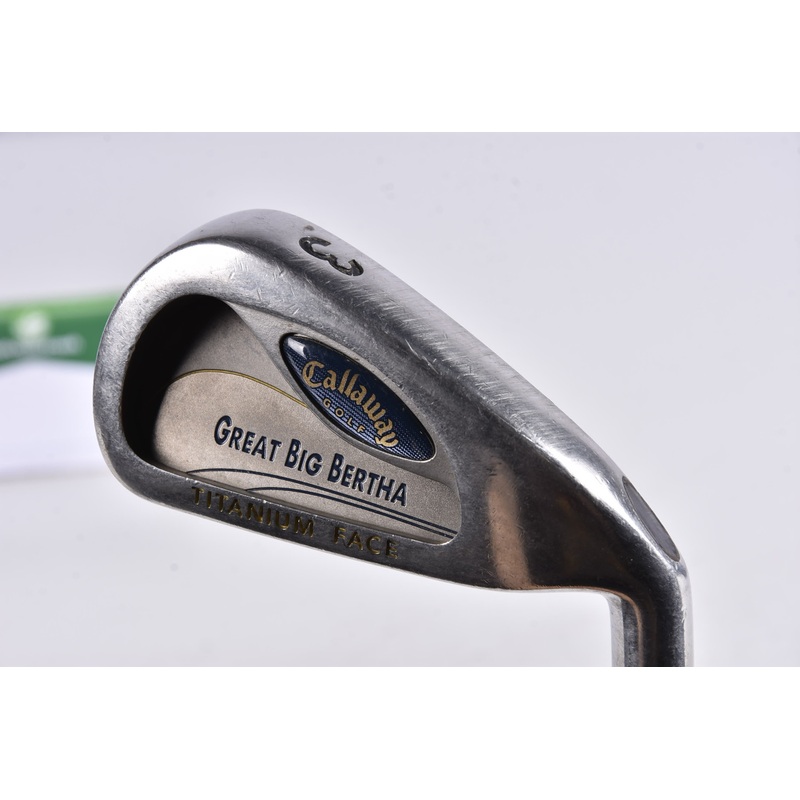Callaway Great Big Bertha Titanium Face #3 Iron / 21 Degree / Stiff Flex N.S.PRO