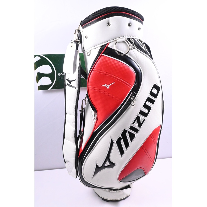 Mizuno MP Tour Bag / 5-Way Divider / White, Black & Red
