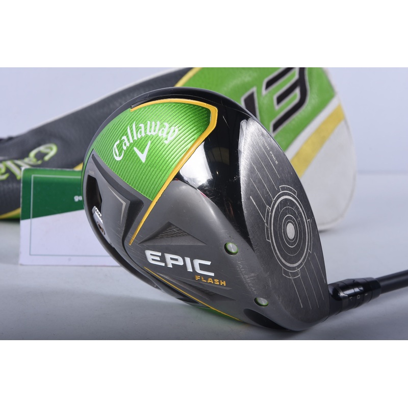 Callaway Epic Flash Driver / 10.5 Degree / Stiff Flex Aldila Rogue 130 MSI 60 Shaft