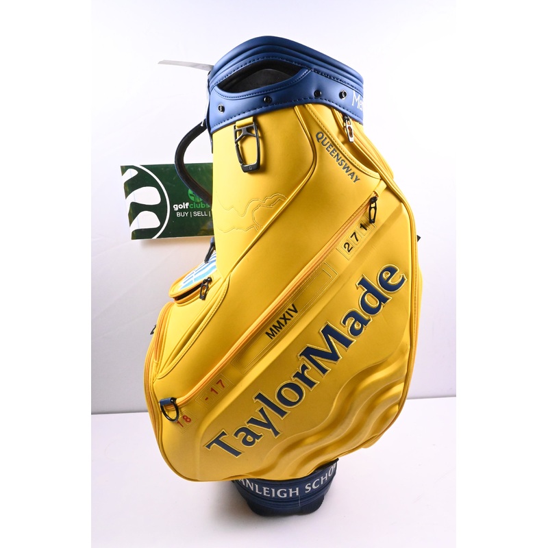 Taylormade 2023 British Open Tour Bag / 6-Way Divider / Yellow & Navy