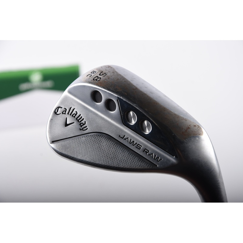 Callaway Jaws Raw Lob Wedge / 58 Degree / Stiff Flex AMT S400 Tour White Shaft