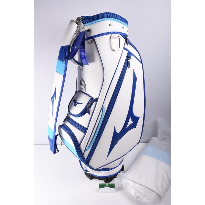 Mizuno Midsize Tour Bag / 6-Way Divider / White, Blue