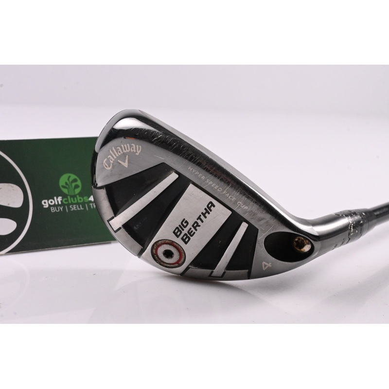 Callaway Big Bertha OS 2017 #4 Hybrid / 22 Degree / Regular Flex Tensei AV White