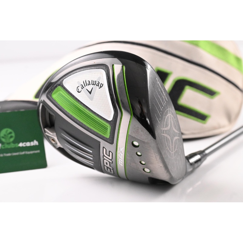 Callaway Epic Max Driver / 10.5 Degree / Senior Flex HZRDUS Smoke iM10 Green 50