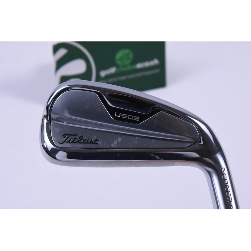 Titleist U505 #4 Iron / 22 Degree / Regular Flex HZRDUS Smoke Black RDX 80 Shaft