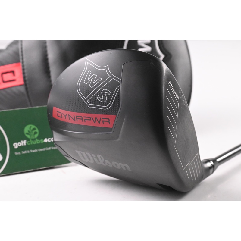 Wilson Dynapower Titanium Driver / 10.5 Degree / Senior Flex Hzrdus Smoke RDX Red 50