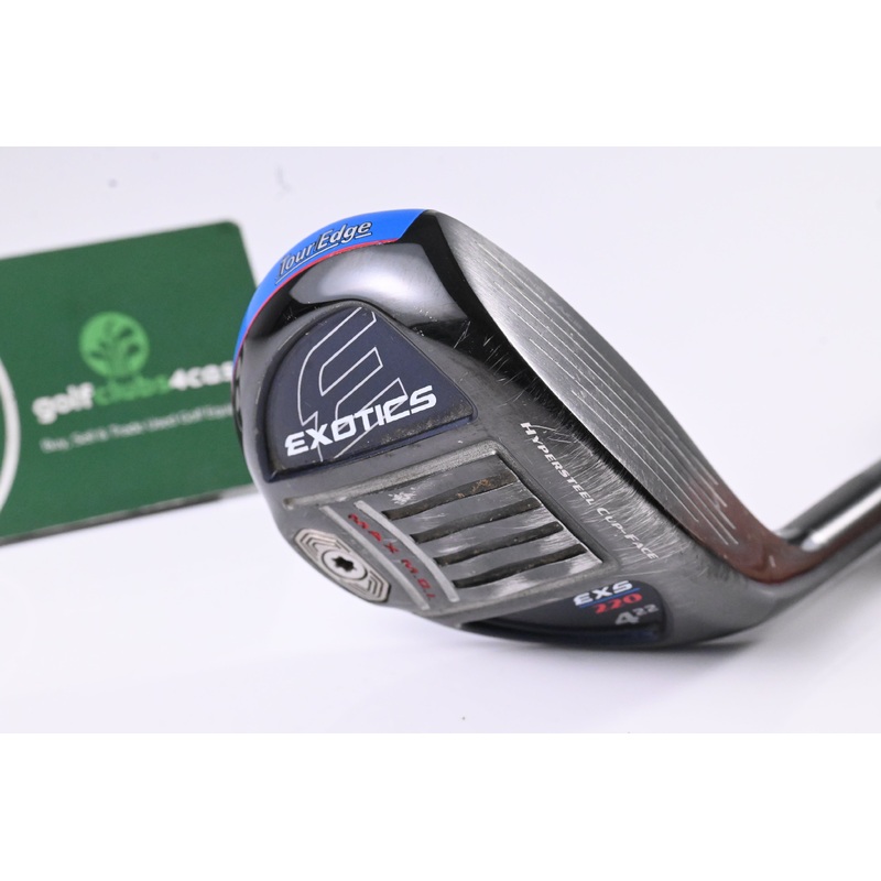 Tour Edge EXS 220 #4 Hybrid / 22 Degree / Regular Flex KBS TGI 70 Shaft