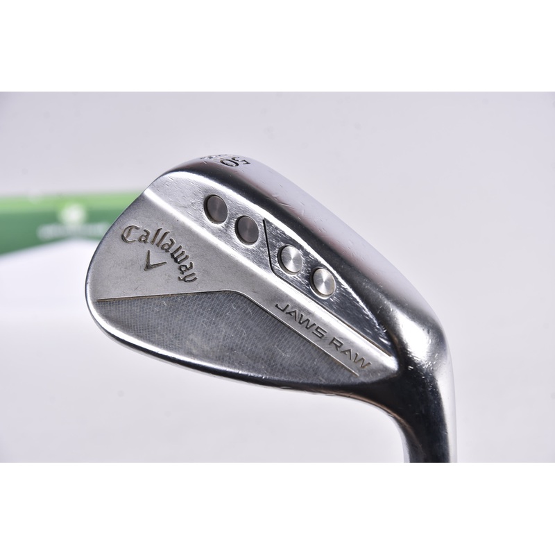 Callaway Jaws Raw Gap Wedge / 50 Degree / Wedge Flex Steel Shaft