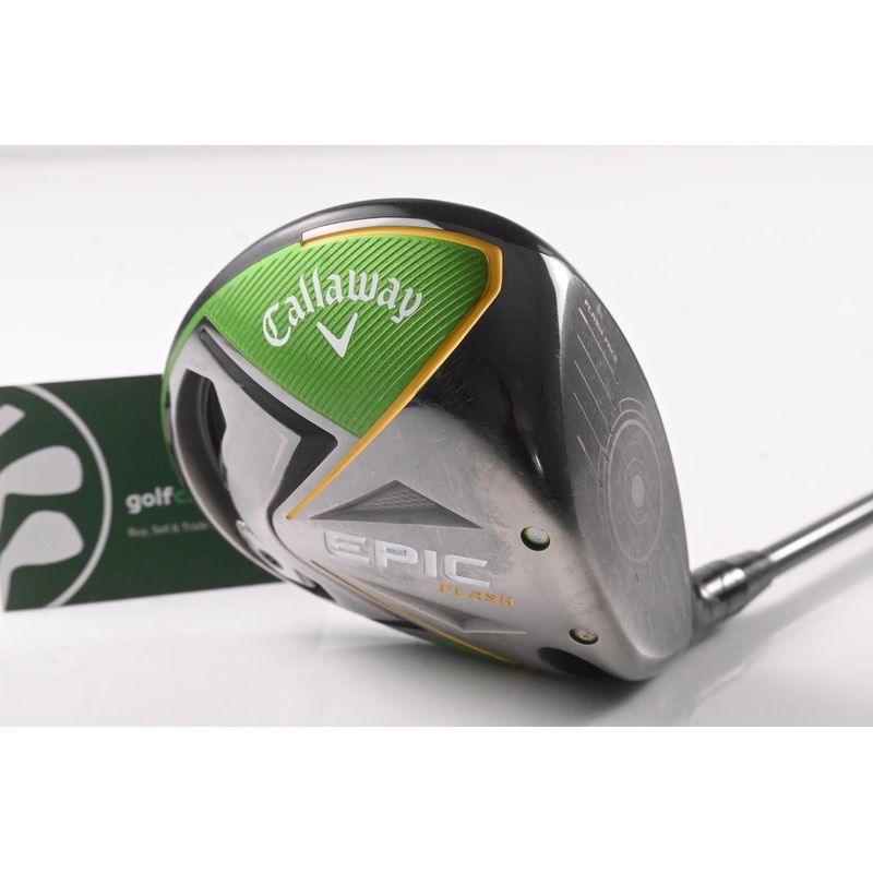 Callaway Epic Flash Driver / 9 Degree / Stiff Flex Hzrdus Smoke Black 60 Shaft