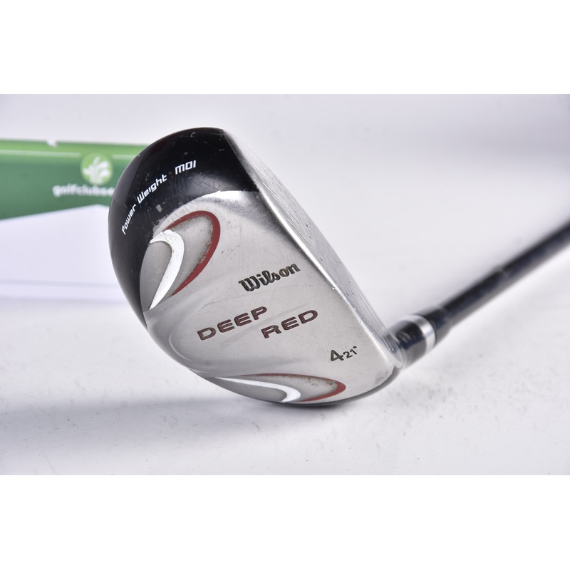 Wilson Deep Red #4 Hybrid / 21 Degree / Regular Flex Fujikura Shaft