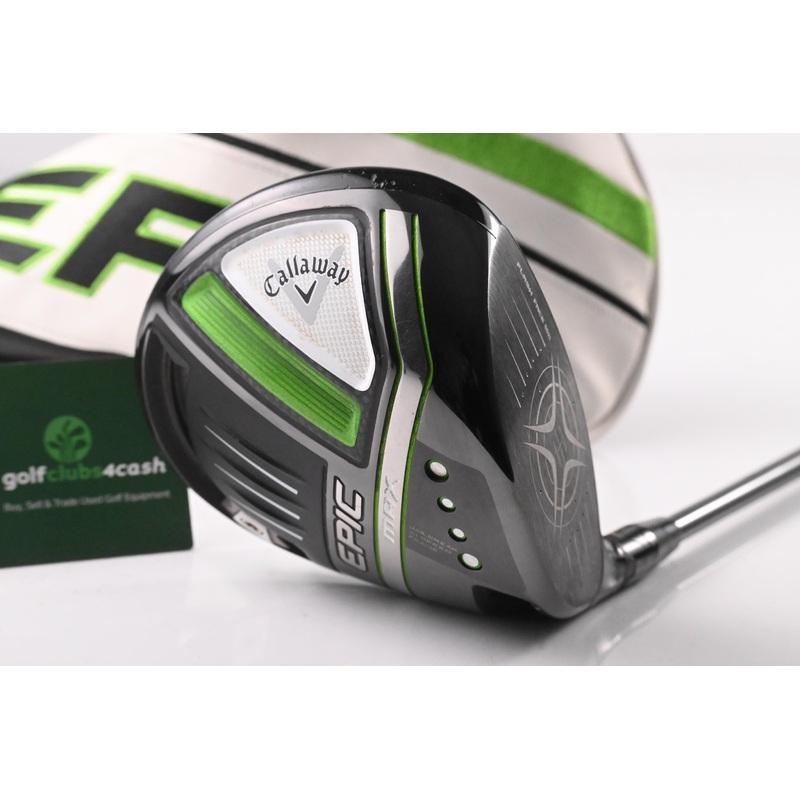 Callaway Epic Max Driver / 12 Degree / Senior Flex Evenflow Riptide 50 Shaft