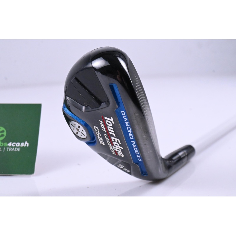 Tour Edge C522 #5 Hybrid / 25 Degree / Regular Flex Fubuki HL Series 55 Shaft
