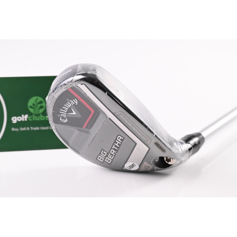 Callaway Big Bertha 2023 #4 Hybrid / 21 Degree / Senior Flex Alidla Ascent 50