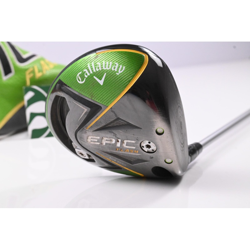 Callaway Epic Flash Sub Zero Driver / 9 Degree / Stiff Flex Aldila Ascent Red 60