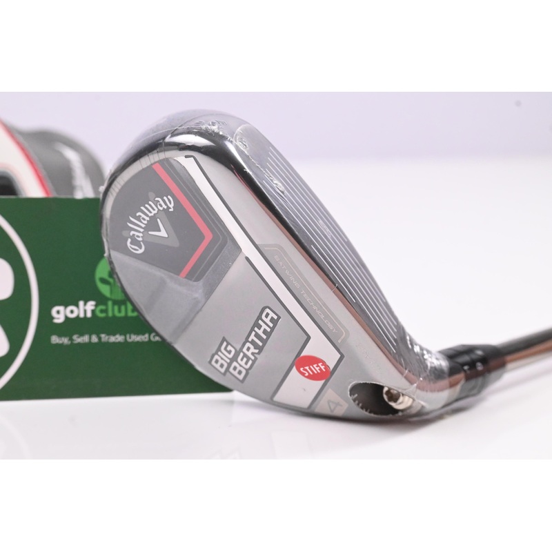Callaway Big Bertha 2023 #4 Hybrid / 21 Degree / Stiff Flex Callaway RCH 65 Shaft