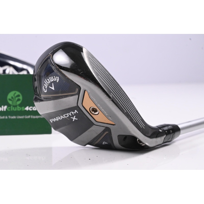 Callaway Paradym X #4 Hybrid / 21 Degree / Senior Flex Aldila Ascent PL 50 Shaft