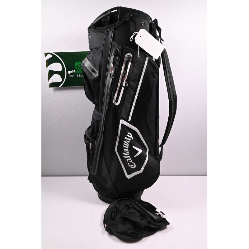 Callaway Chev 14 Dry Cart Bag / 14-Way Divider / Black, White