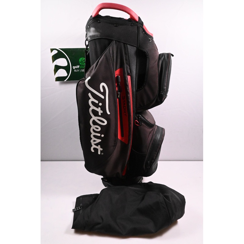 Titleist Stadry Cart Bag / 15-Way / Black & Red