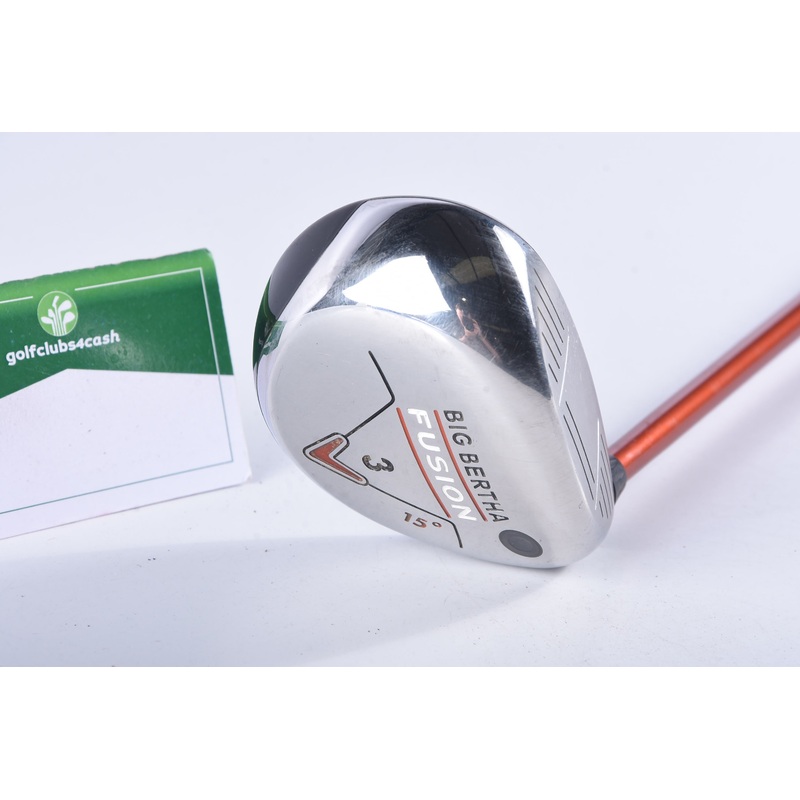 Callaway Big Bertha Fusion #3 Wood / 15 Degree / Regular Flex Aldila NVS 55