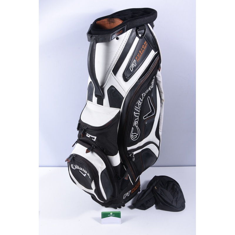 Callaway FT Cart Bag / 14-Way / Black, White & Orange