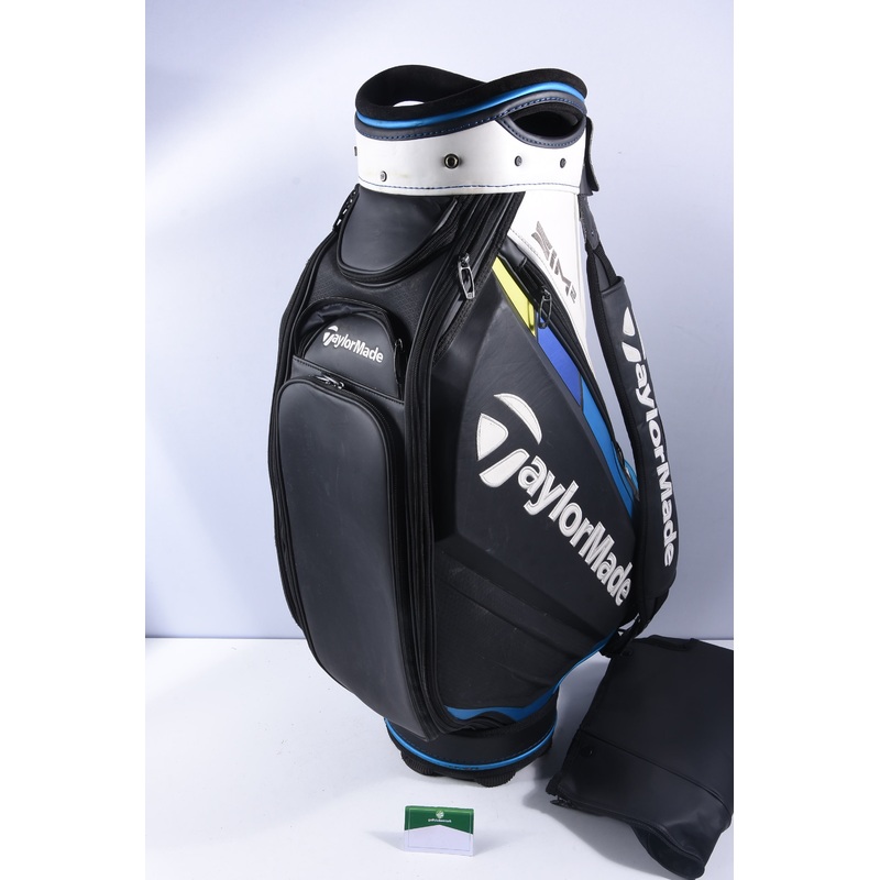 Taylormade Sim2 Tour Bag / 6-Way Divider / Black, White & Blue
